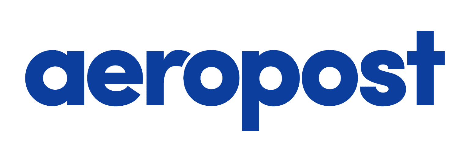 aeropost blue logo